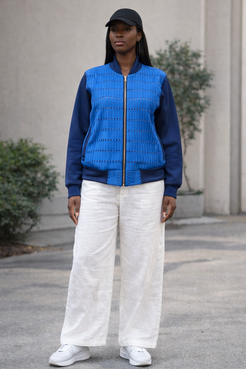 TARA Aso-Oke Bomber Jacket