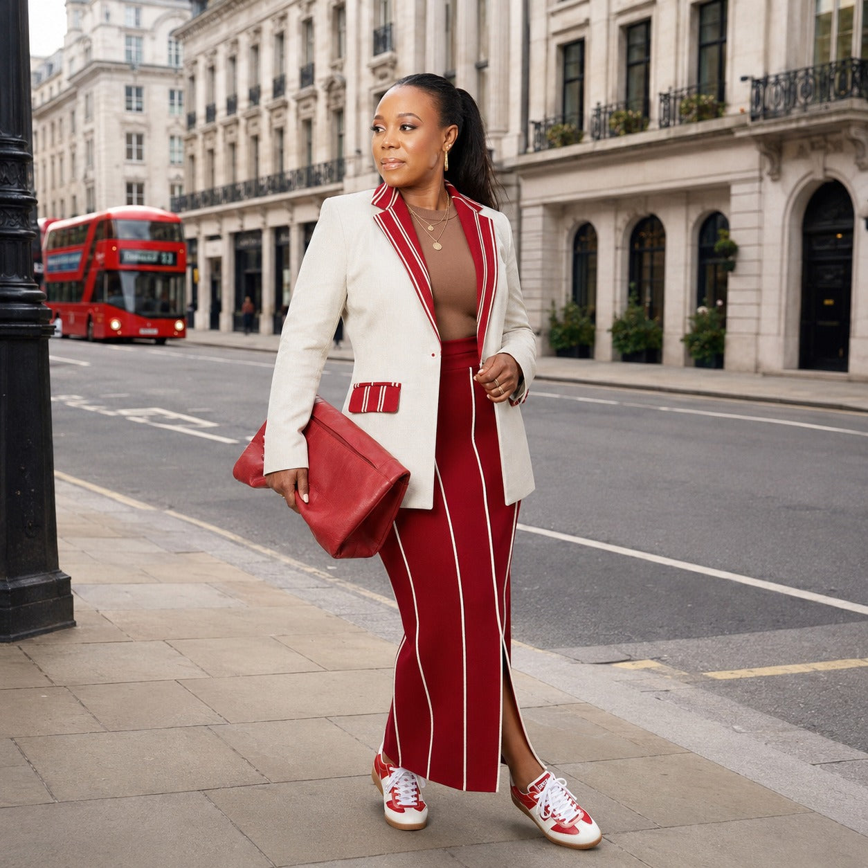Mide Jacket | Tweed & Aso-Oke Blazer | Yoruba-Inspired Luxury