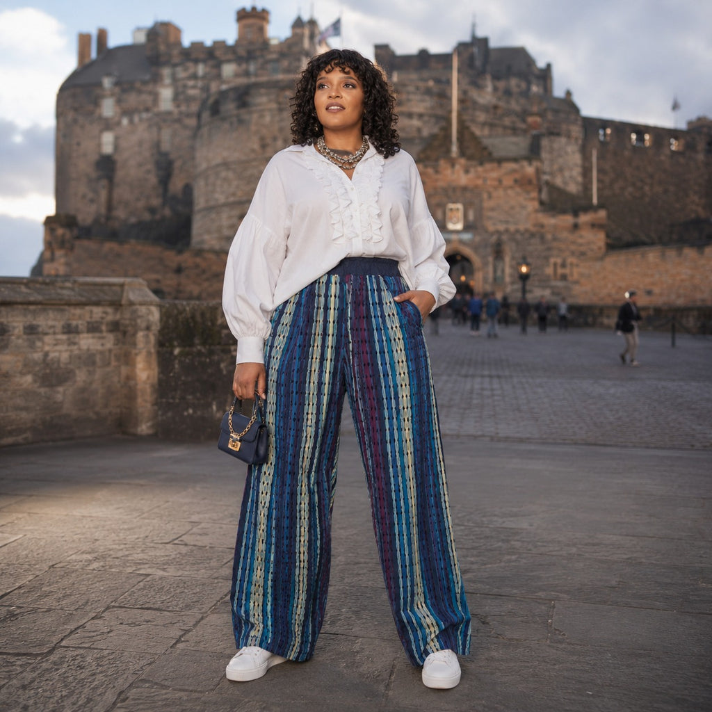 Adebisi Pants | Jawa Aso-Oke African Heritage Trousers