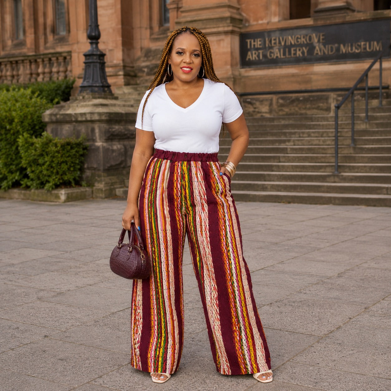 Adebisi Pants | Jawa Aso-Oke African Heritage Trousers