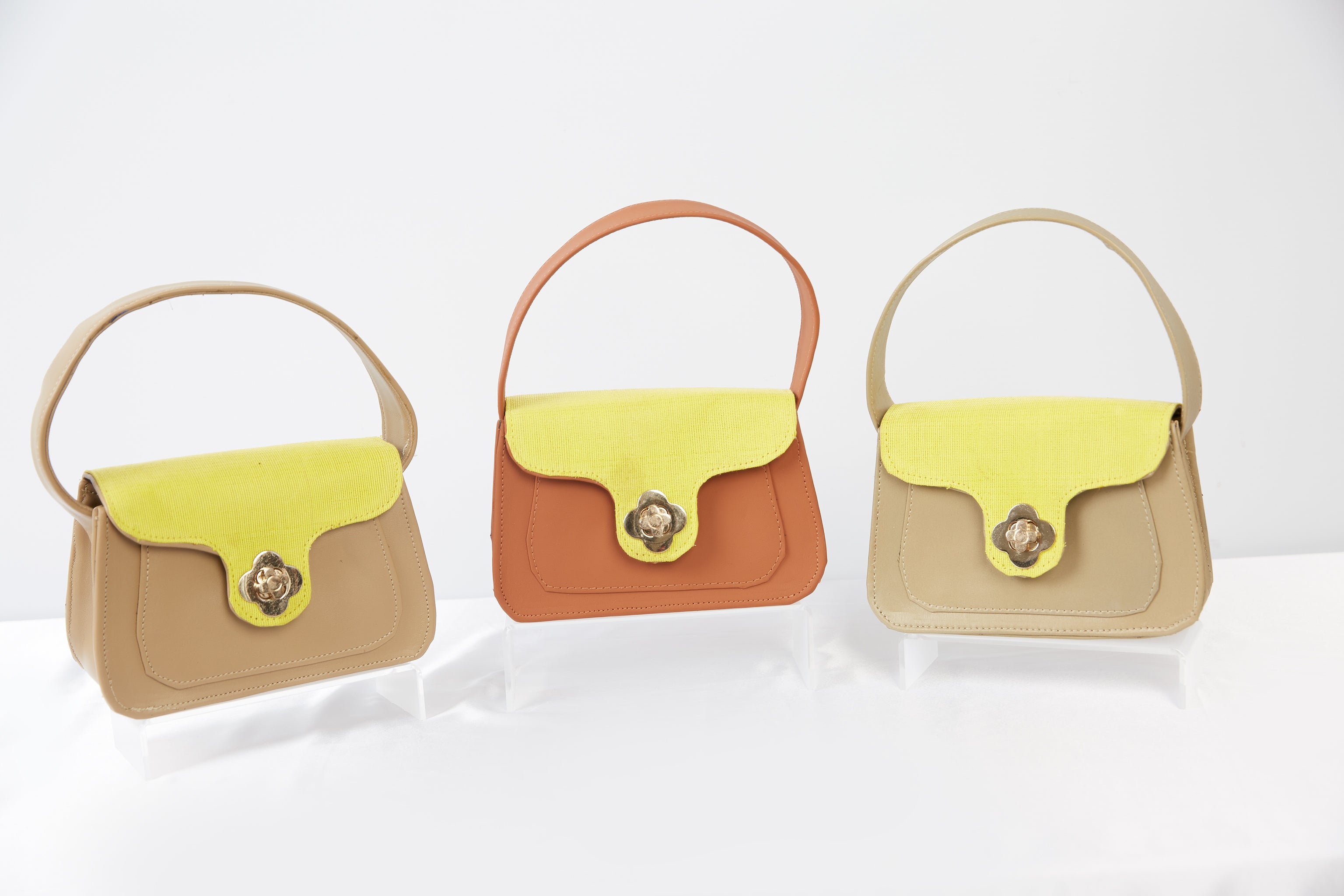 Alake Handbag | Aso-Oke & Leather Designer Bag | Yoruba Heritage