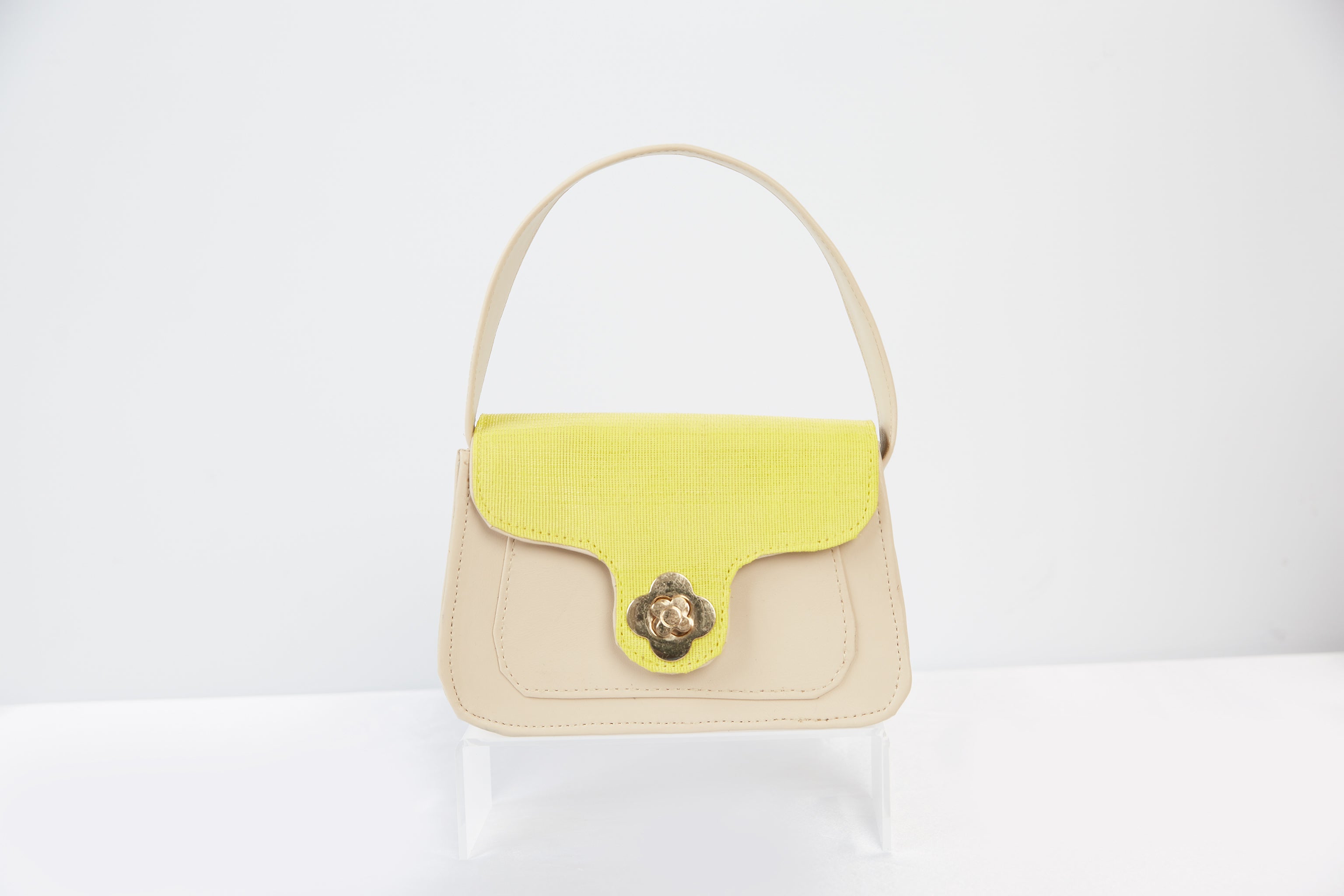 Alake Handbag | Aso-Oke & Leather Designer Bag | Yoruba Heritage