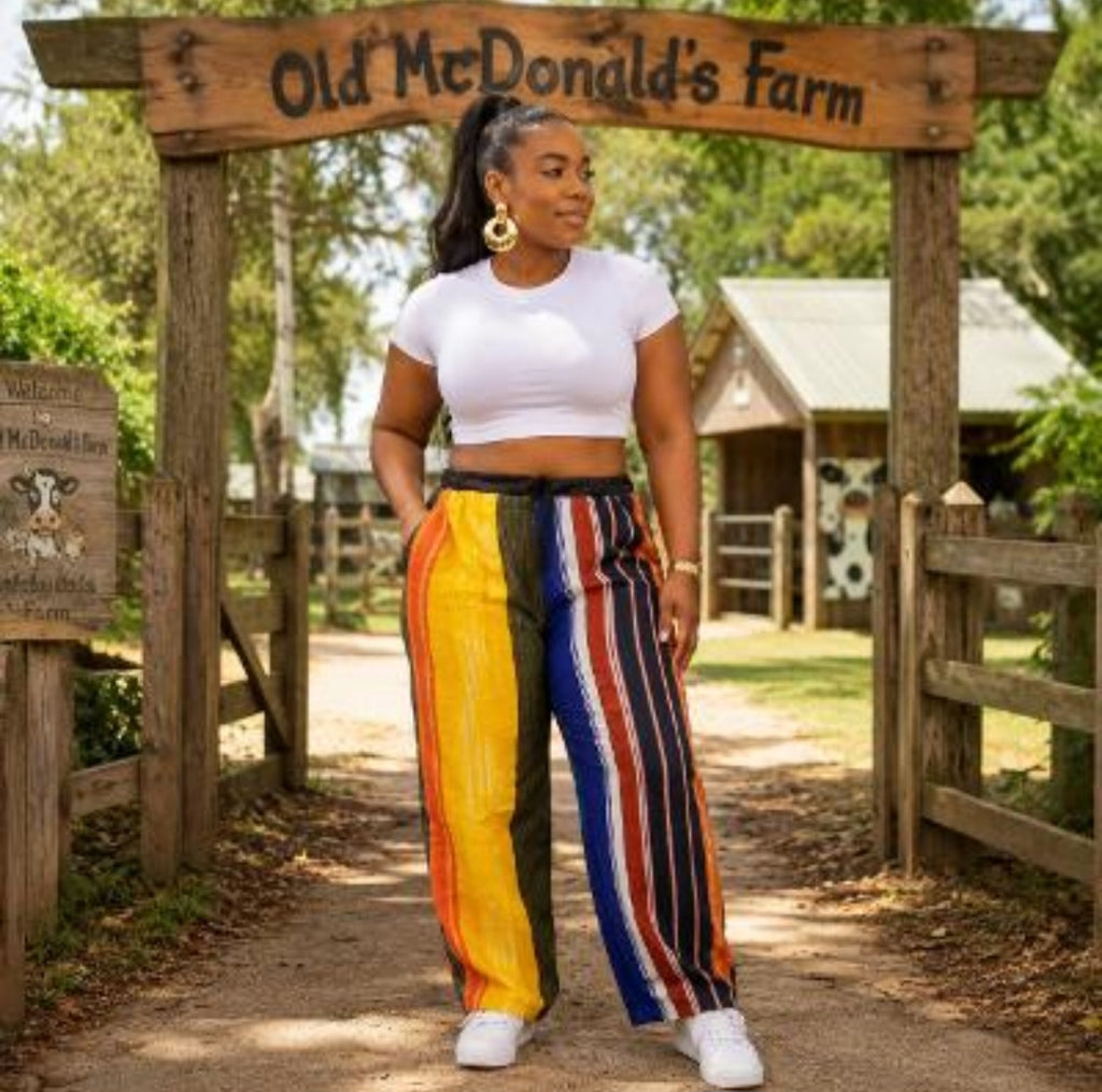 Abiola Pants | Handwoven Aso-Oke Trousers | Yoruba Heritage Fashion