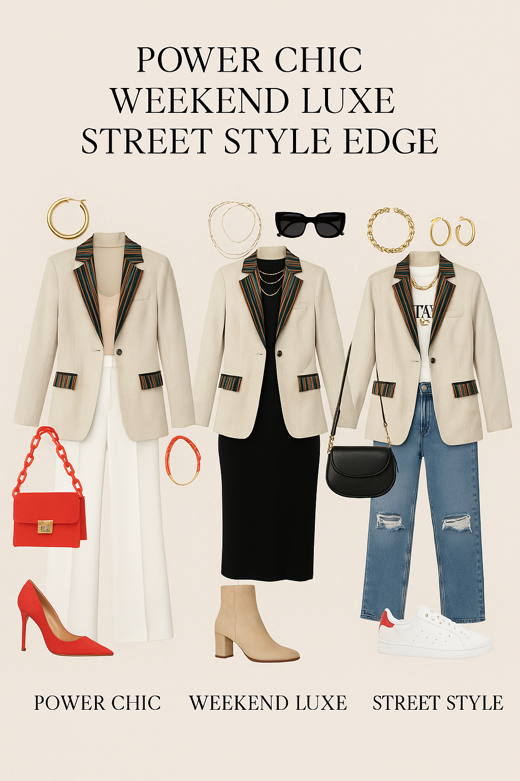 Mide Jacket | Tweed & Aso-Oke Blazer | Yoruba-Inspired Luxury